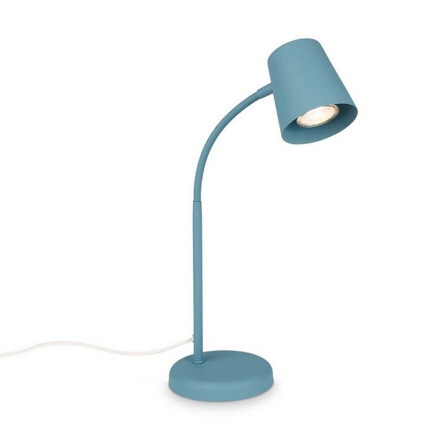 Φωτιστικό γραφείου Skriva 38cm (λάμπα GU10) μπλέ
