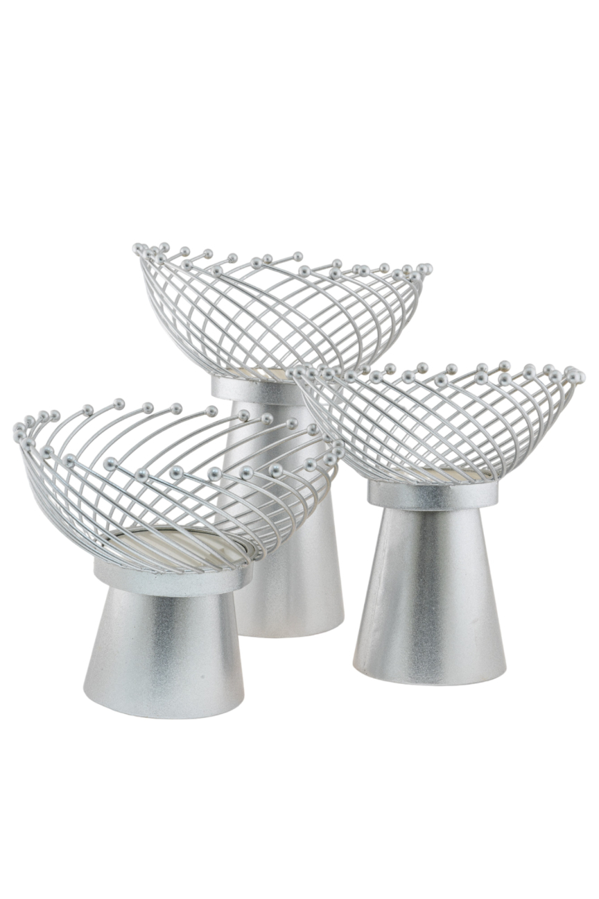 ΜΕΤΑΛΛΙΚΕΣ ΑΣΗΜΙ ΦΡΟΥΤΙΕΡΕΣ-ΚΥΡΟΠΗΓΕΙΑ  ΣΕΤ3.30Χ25ΕΚ,25Χ30ΕΚ,20Χ35ΕΚ