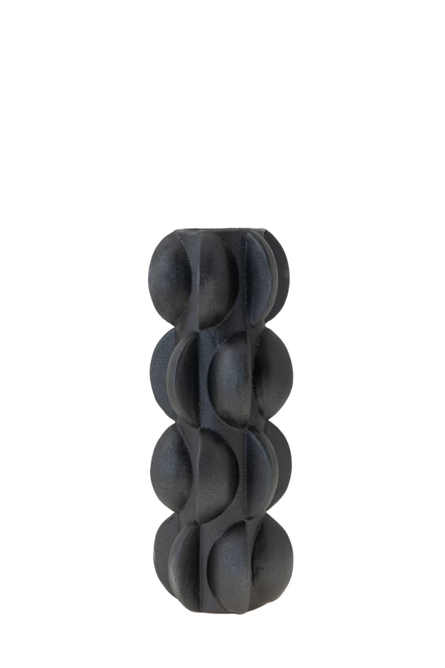 ΔΙΑΚΟΣΜΗΤΙΚΟ ΚΕΡΑΜΙΚΟ ΒΑΖΟ ΜΑΥΡΟ ΜΑΤ ΕΞΟΓΚΩΜΑΤΑ.12Χ12Χ30,5ΕΚ