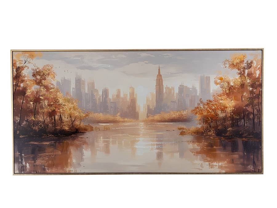 ΠΙΝΑΚΑΣ ΖΩΓΡΑΦΙΚΗΣ ΣΕ ΚΑΜΒΑ ΠΟΛΗ 60Χ120Χ4ΕΚ