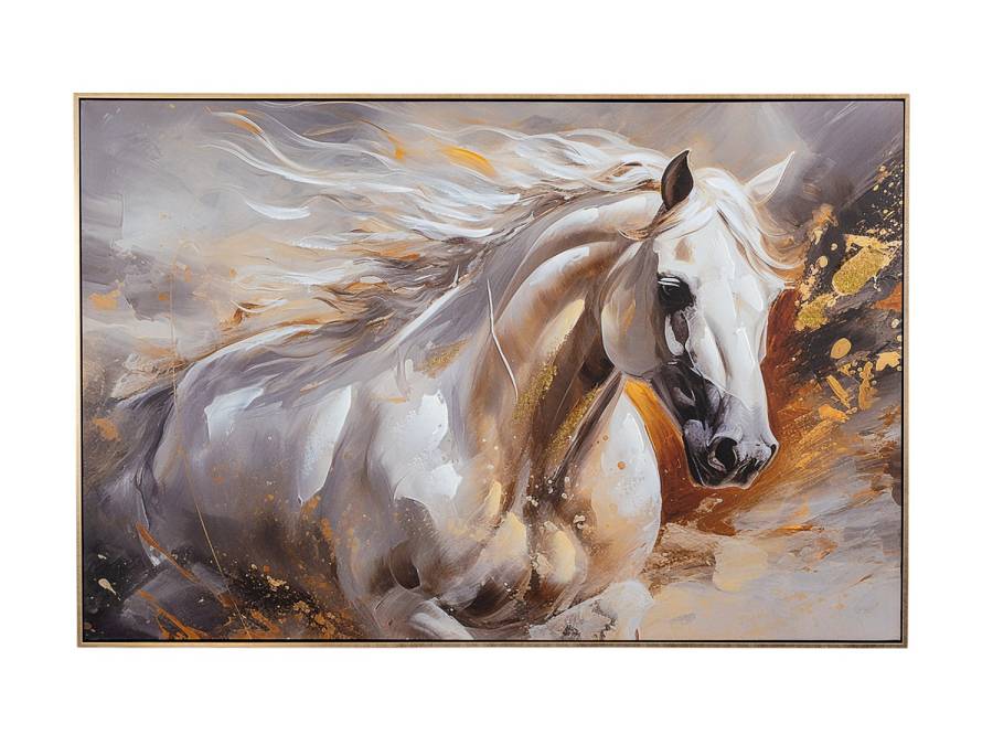 ΠΙΝΑΚΑΣ ΖΩΓΡΑΦΙΚΗΣ ΣΕ ΚΑΜΒΑ ΑΛΟΓΑ 80Χ120Χ4ΕΚ