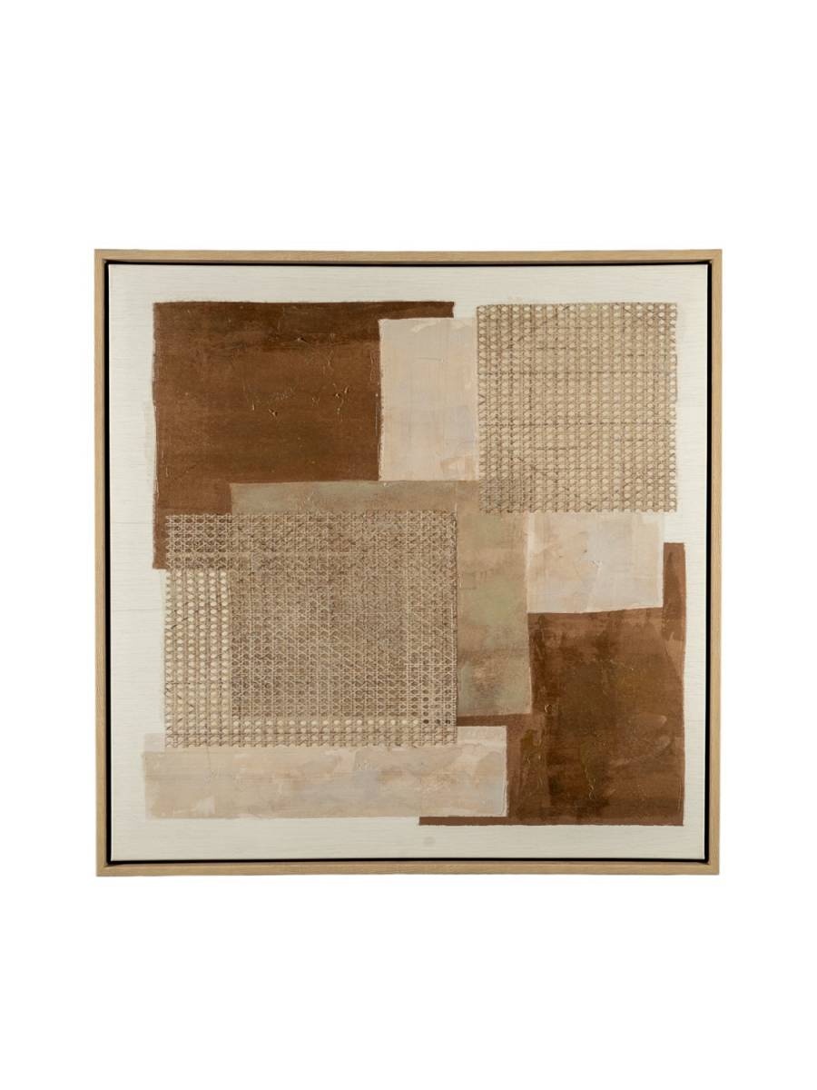 ΠΙΝΑΚΑΣ ΖΩΓΡΑΦΙΚΗΣ ΣΕ ΚΑΜΒΑ ΜΕ ΚΟΡΝΙΖΑ 62,6Χ62,6Χ4,3ΕΚ