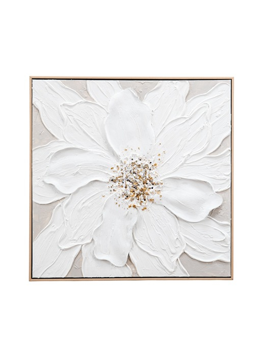 ΠΙΝΑΚΑΣ ΖΩΓΡΑΦΙΚΗΣ ΛΟΥΛΟΥΔΙ ΣΕ ΚΑΜΒΑ ΜΕ ΚΟΡΝΙΖΑ 62Χ62Χ4,5ΕΚ