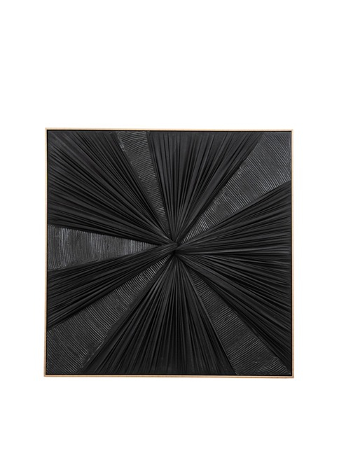 ΠΙΝΑΚΑΣ ΣΕ ΚΑΜΒΑ ΜΕ ΚΟΡΝΙΖΑ ΚΑΙ ΥΦΑΣΜΑ ΜΑΥΡΑ 82Χ82Χ4,5ΕΚ