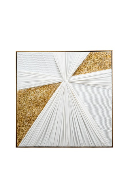 ΠΙΝΑΚΑΣ ΣΕ ΚΑΜΒΑ ΜΕ ΚΟΡΝΙΖΑ ΚΑΙ ΥΦΑΣΜΑ ΜΕ ΧΡΥΣΕΣ ΠΕΤΡΕΣ 82Χ82Χ4,5ΕΚ