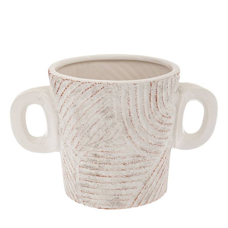 ΛΕΥΚΟ ΚΕΡΑΜΙΚΟ ΚΑΣΠΩ 26Χ15Χ16ΕΚ ΜΕ ΧΕΡΑΚΙΑ