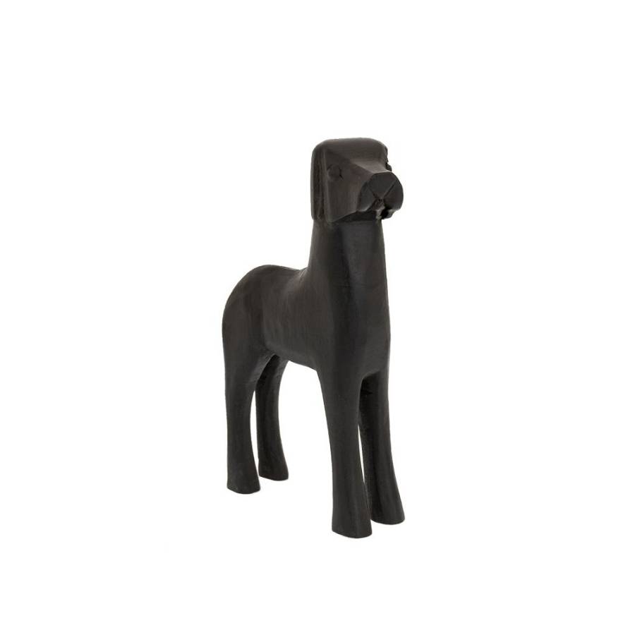 ΜΑΥΡΗ ΞΥΛΙΝΗ ΦΙΓΟΥΡΑ ΣΚΥΛΟΥ 19Χ5Χ26ΕΚ