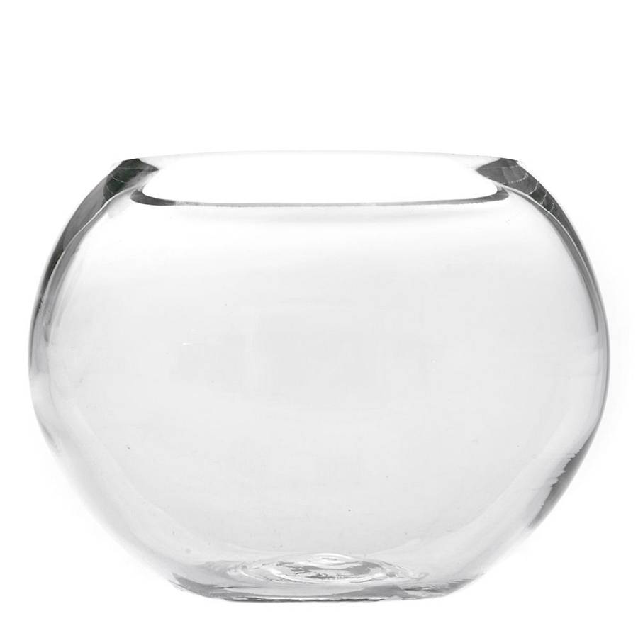 ΓΥΑΛΙΝΟ ΔΙΑΦΑΝΟ ΒΑΖΟ ΟΒΑΛ 28Χ10Χ26 ΕΚ