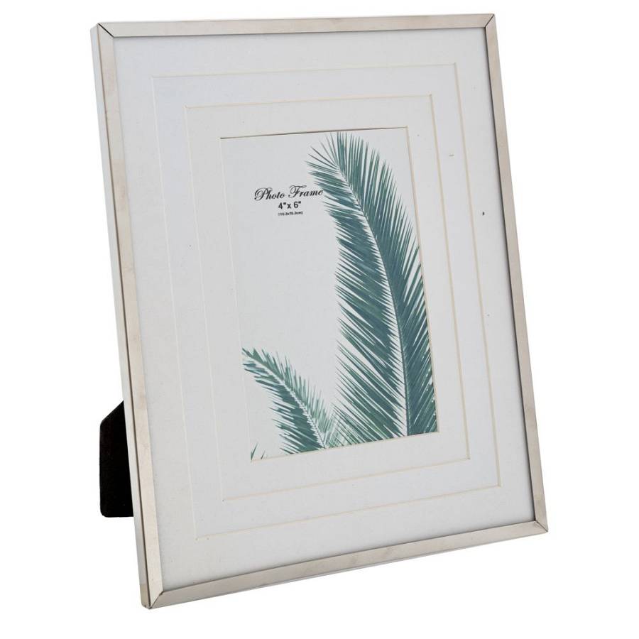 ΑΣΗΜΙ ΜΕΤΑΛΛΙΚΗ ΚΟΡΝΙΖΑ 10Χ15 ΕΚ ΜΕ ΦΑΡΔΥ ΛΕΥΚΟ ΠΛΑΙΣΙΟ