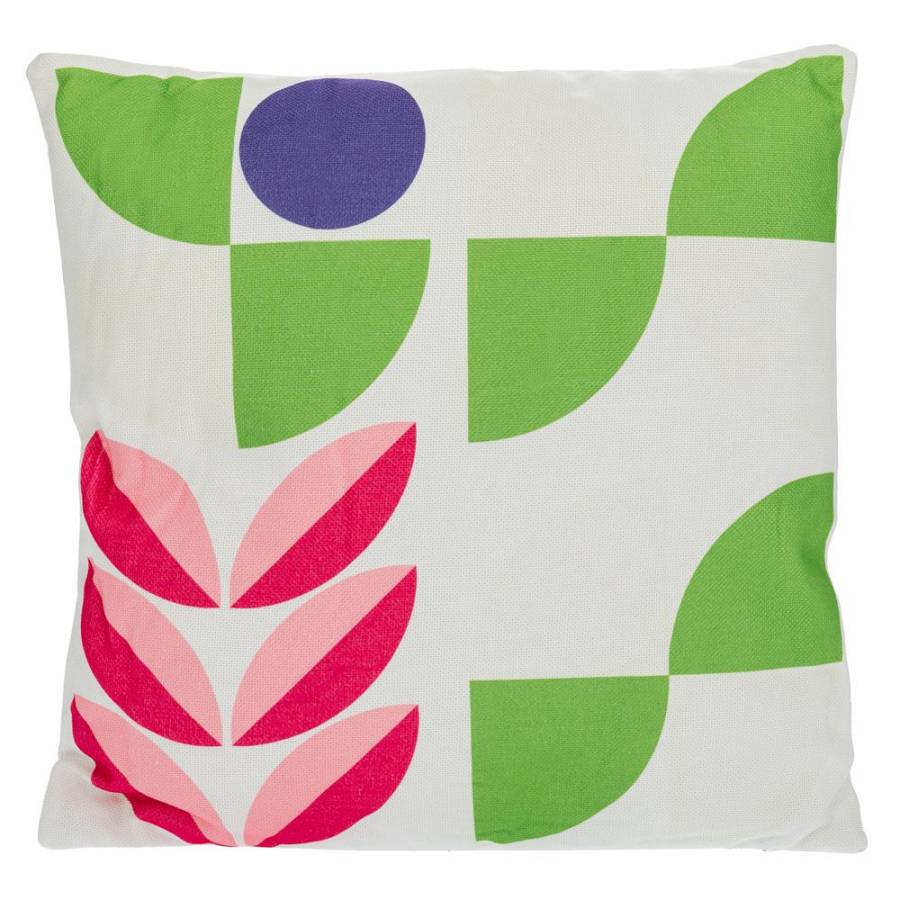 ΛΕΥΚΟ ΥΦΑΣΜΑΤΙΝΟ ΜΑΞΙΛΑΡΙ ΜΕ ΧΡΩΜΑΤΙΣΤΑ ΣΧΕΔΙΑ 43Χ43ΕΚ