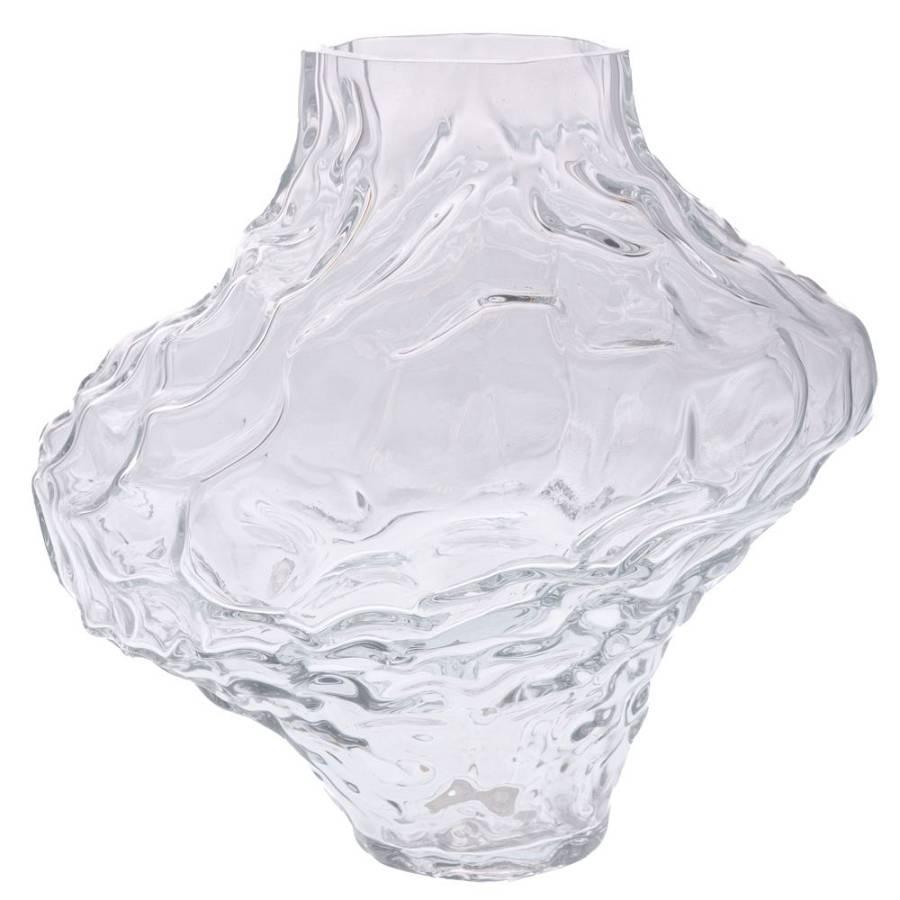 ΔΙΑΦΑΝΟ ΓΥΑΛΙΝΟ ΒΑΖΟ ΑΚΑΝΟΝΙΣΤΟ Φ27Χ29ΕΚ