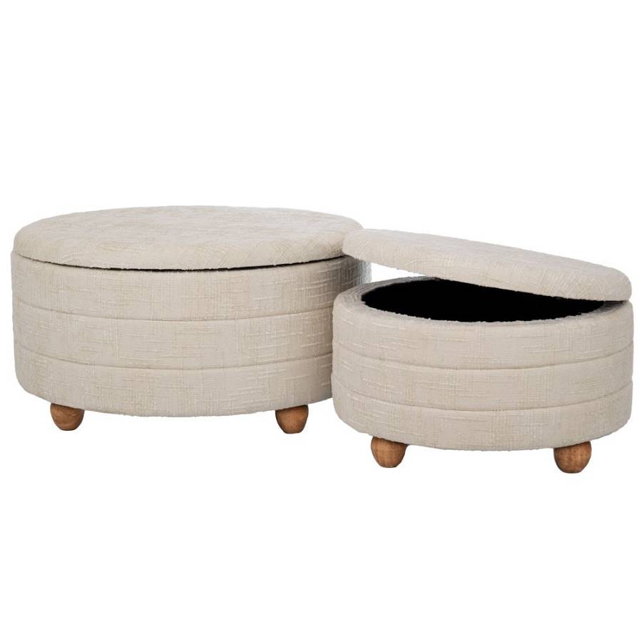 ΣΕΤ 2 ΣΚΑΜΠΟ ΕΚΡΟΥ ΥΦΑΣΜΑΤΙΝΑ ΜΕ ΑΠΟΘΗΚΕΥΤΙΚΟ ΧΩΡΟ AND ΞΥΛΙΝΑ ΠΟΔΙΑ 83Χ83Χ42  63Χ63Χ35ΕΚ