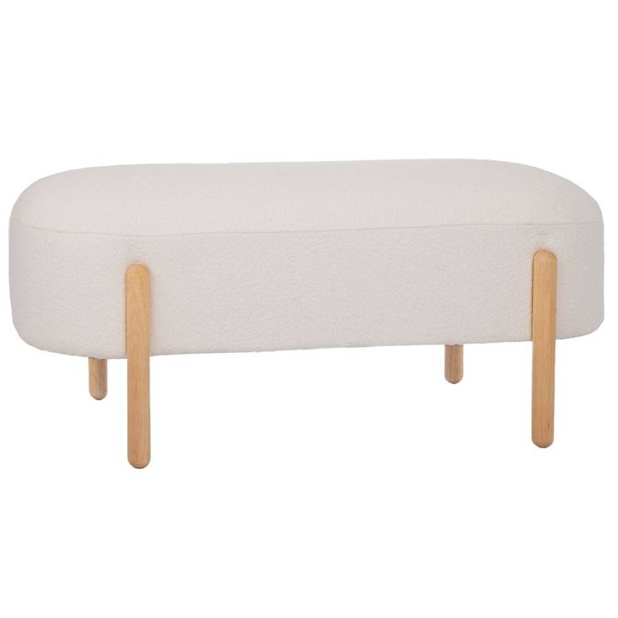 ΣΚΑΜΠΟ ΜΕ ΚΡΕΜ ΜΠΟΥΚΛΕ ΥΦΑΣΜΑ AND ΚΑΦΕ ΞΥΛΙΝΑ ΠΟΔΙΑ 108Χ41Χ48ΕΚ ΜΑΚΡΟΣΤΕΝΟ