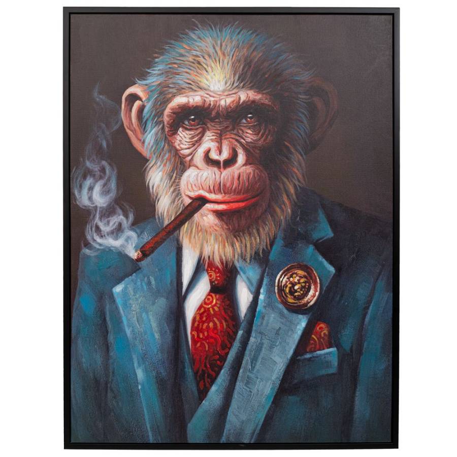 ΠΙΝΑΚΑΣ ΧΕΙΡΟΠΟΙΗΤΟΣ GORILLA ΣΕ ΜΑΥΡΗ ΚΟΡΝΙΖΑ 94Χ123ΕΚ (90Χ120)