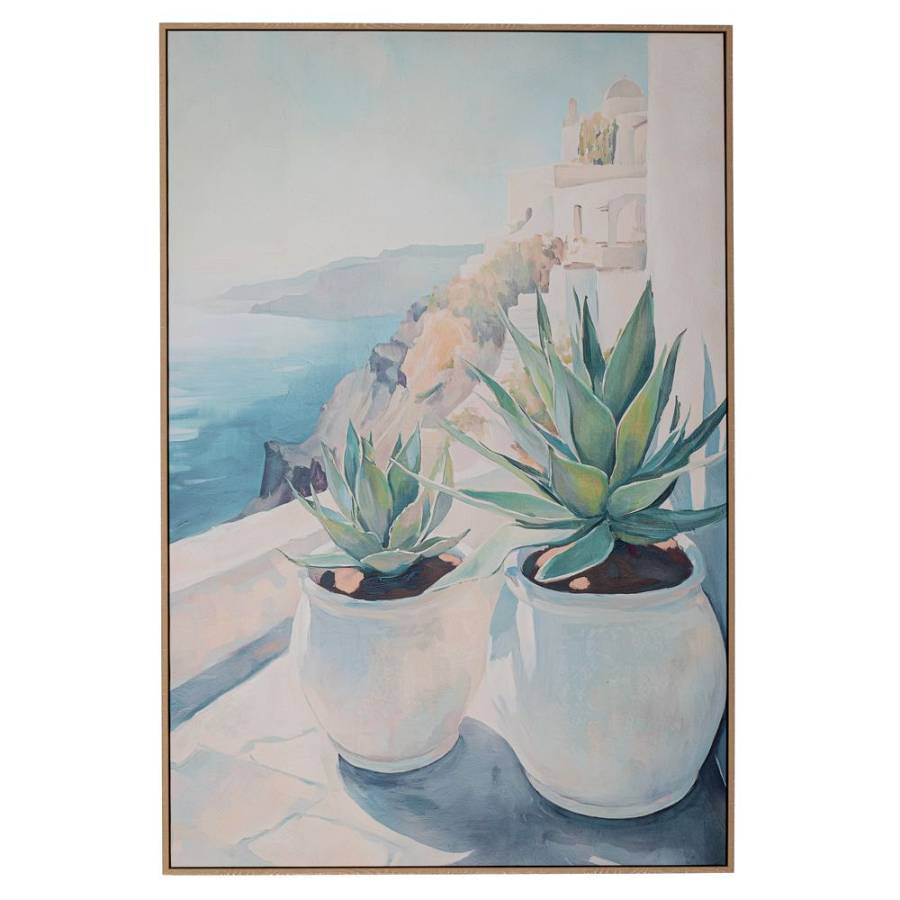 PLANT ΠΙΝΑΚΑΣ ΣΕ ΤΥΠΩΜΕΝΟ ΚΑΜΒΑ ΜΕ ΚΟΡΝΙΖΑ 80Χ120ΕΚ