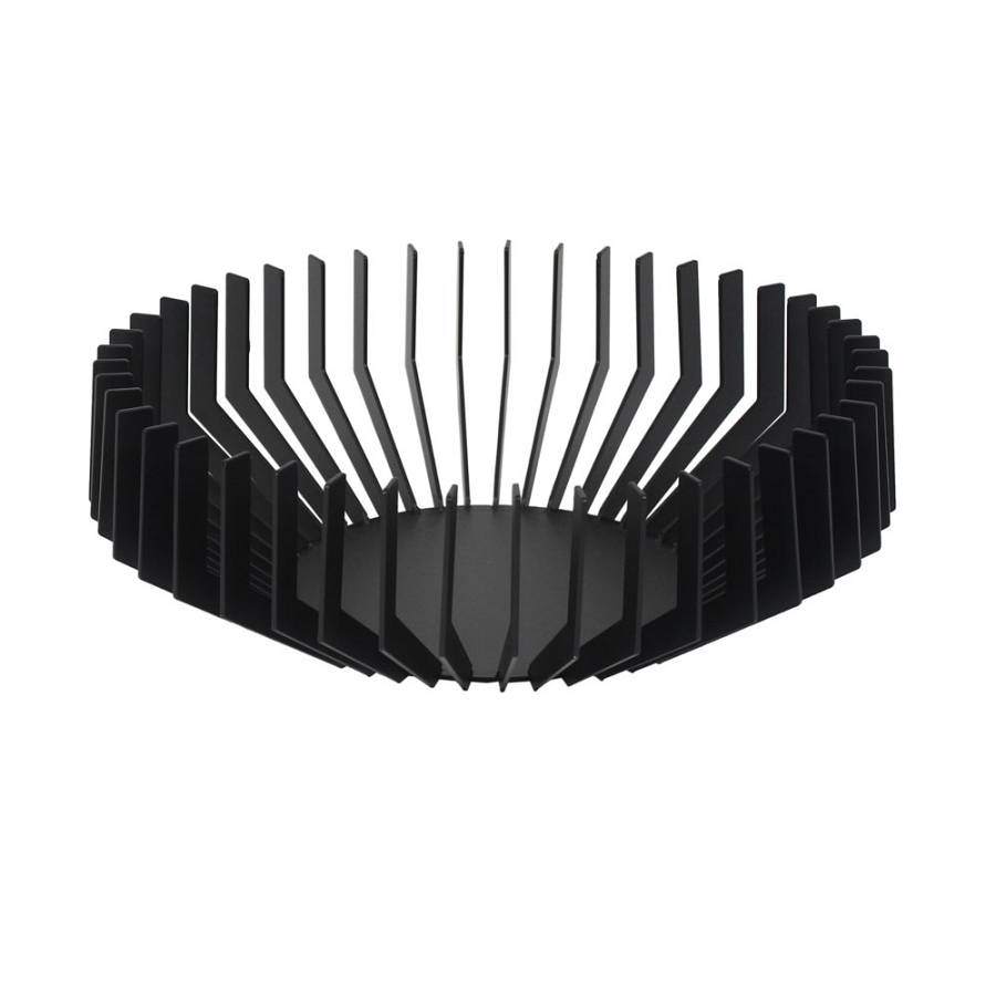 ALONE ΜΠΩΛ ΜΕΤΑΛΛΟ ΜΑΥΡΟ 33x33xH10,5cm