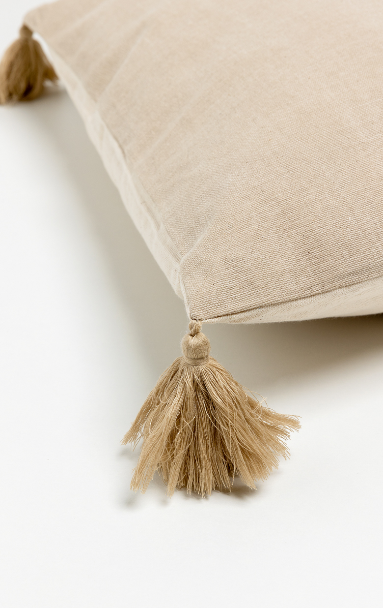 SABLE 8 ΔΙΑΚΟΣΜΗΤΙΚΟ ΜΑΞΙΛΑΡΙ ΒΑΜΒΑΚΙ ΜΠΕΖ 45x45cm