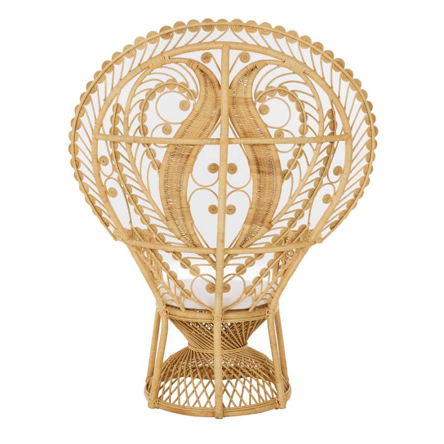 EMMALUELLE ΠΟΛΥΘΡΟΝΑ ΜΑΞΙΛΑΡΙ ΦΥΣΙΚΟ 115x70xH150cm