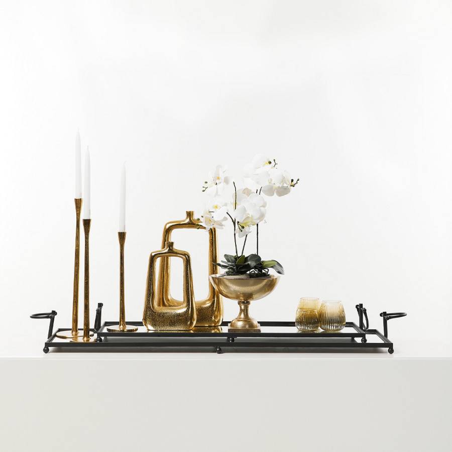 HASTAM ΚΗΡΟΠΗΓΙΟ 10x10x36cm ΑΛΟΥΜΙΝΙΟ ΧΡΥΣΟ