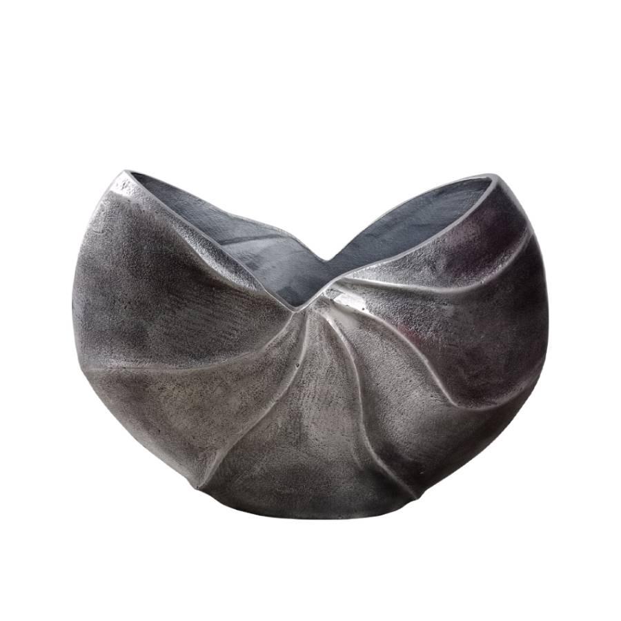 IWA 3 ΒΑΖΟ 38x13x28cm ΑΛΟΥΜΙΝΙΟ ΑΣΗΜΙ ΑΝΤΙΚΕ