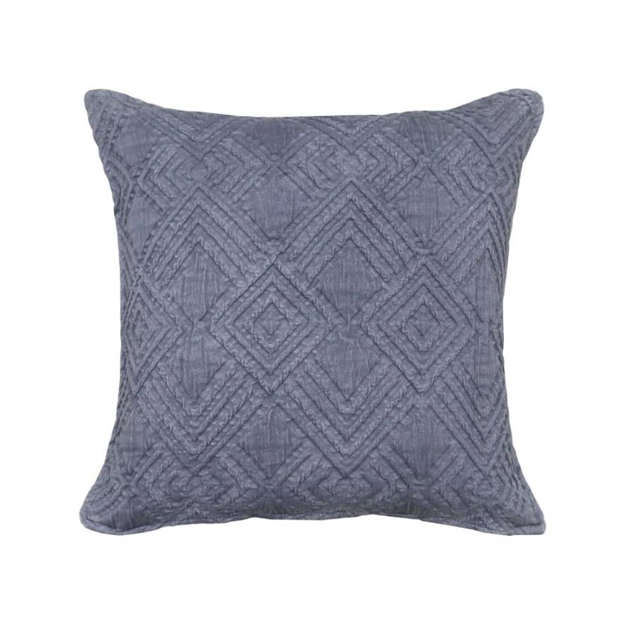 RIVIT A ΔΙΑΚΟΣΜΗΤΙΚΟ ΜΑΞΙΛΑΡΙ 50x50cm ΥΦΑΣΜΑ ΜΠΛΕ