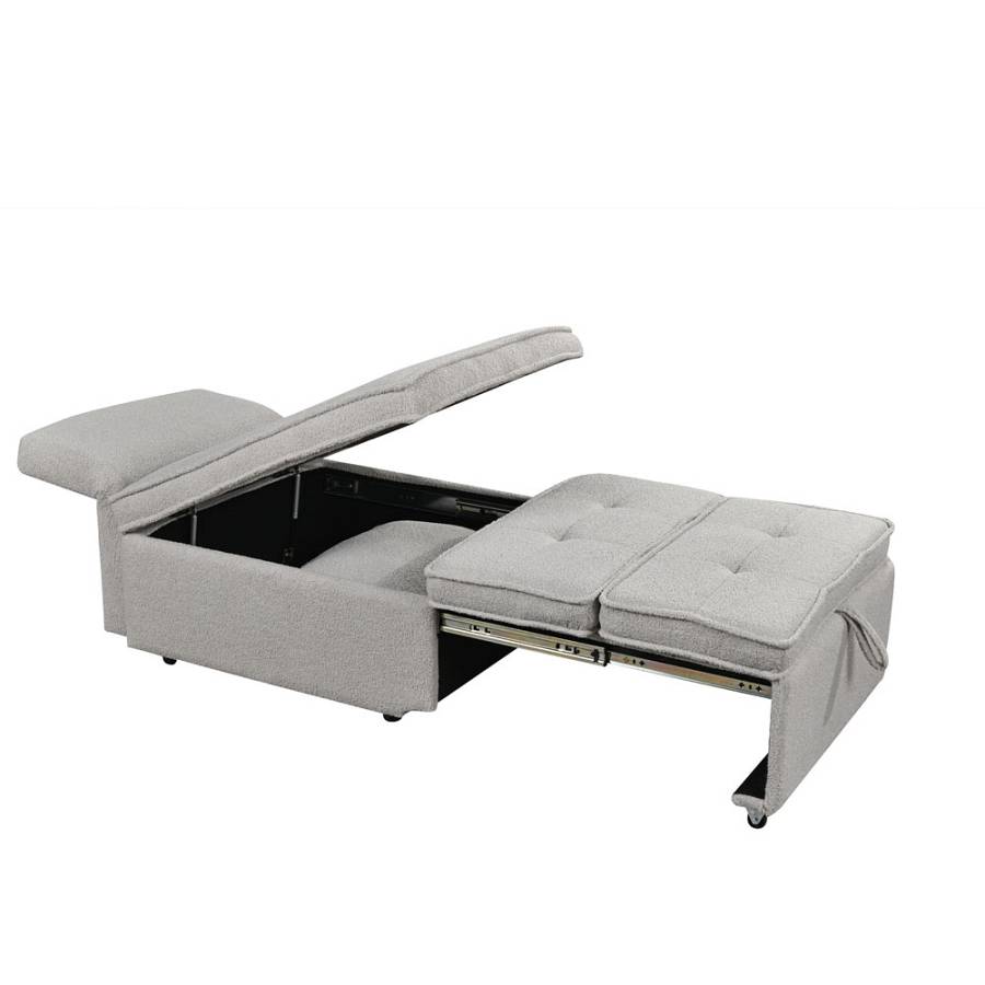 SLEEP ΠΟΛΥΘΡΟΝΑ ΚΡΕΒΑΤΙ ΓΚΡΙ 78x87x80