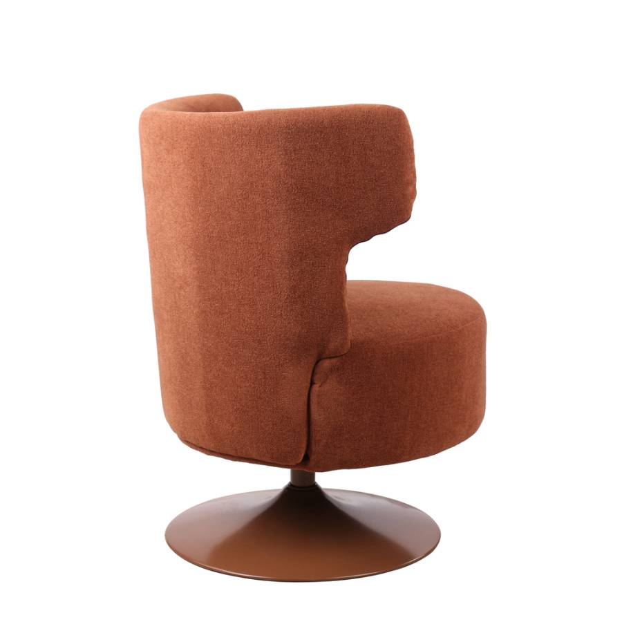 CANVAS ΠΟΛΥΘΡΟΝΑ ΠΕΡΙΣΤΡΕΦΟΜΕΝΗ ΠΟΡΤΟΚΑΛΙ 73x69x87cm