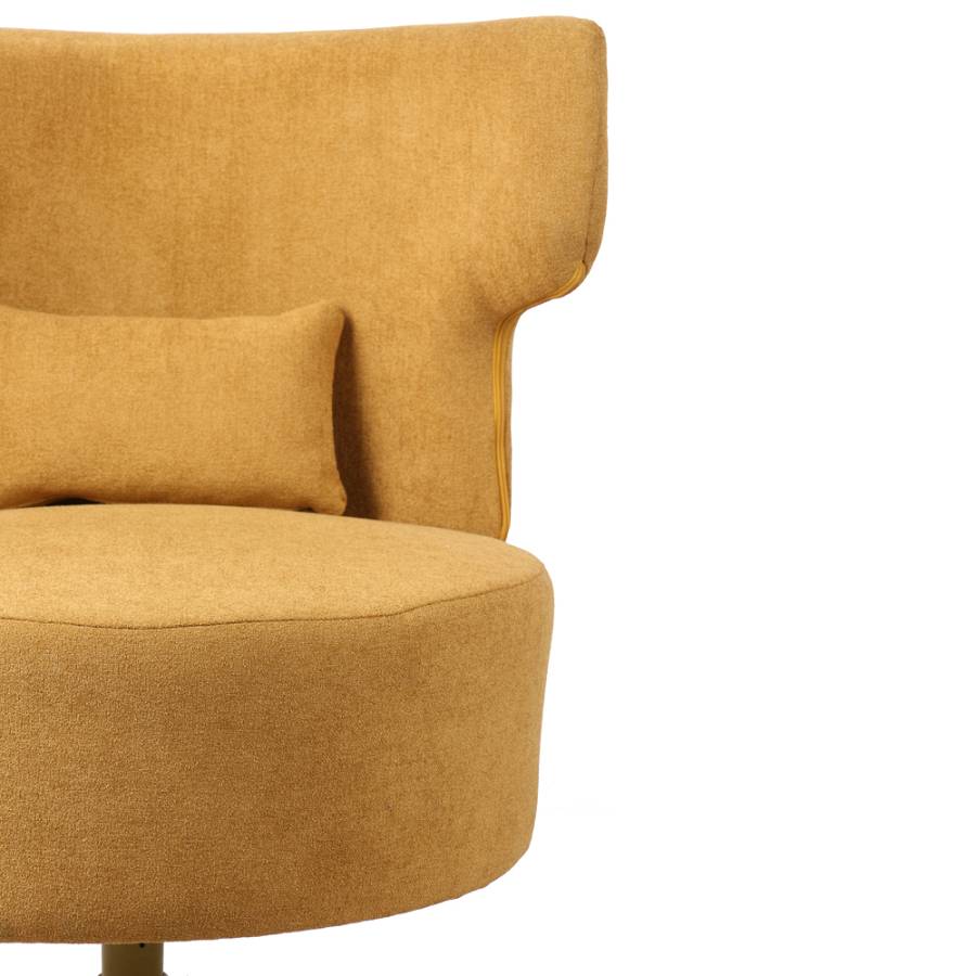 CANVAS ΠΟΛΥΘΡΟΝΑ ΠΕΡΙΣΤΡΕΦΟΜΕΝΗ ΚΙΤΡΙΝΟ 73x69x87cm