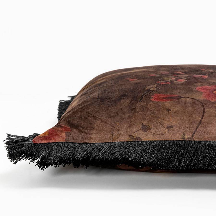 FLORES ΔΙΑΚΟΣΜΗΤΙΚΟ ΜΑΞΙΛΑΡΙ 45x45cm ΥΦΑΣΜΑ ΠΟΛΥΧΡΩΜΟ POLYESTER