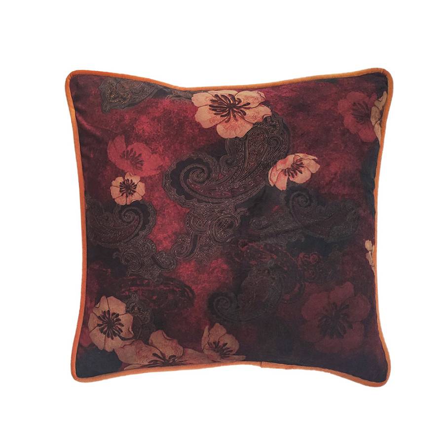 FLEUR ΔΙΑΚΟΣΜΗΤΙΚΟ ΜΑΞΙΛΑΡΙ 45x45cm ΥΦΑΣΜΑ ΠΟΛΥΧΡΩΜΟ POLYESTER