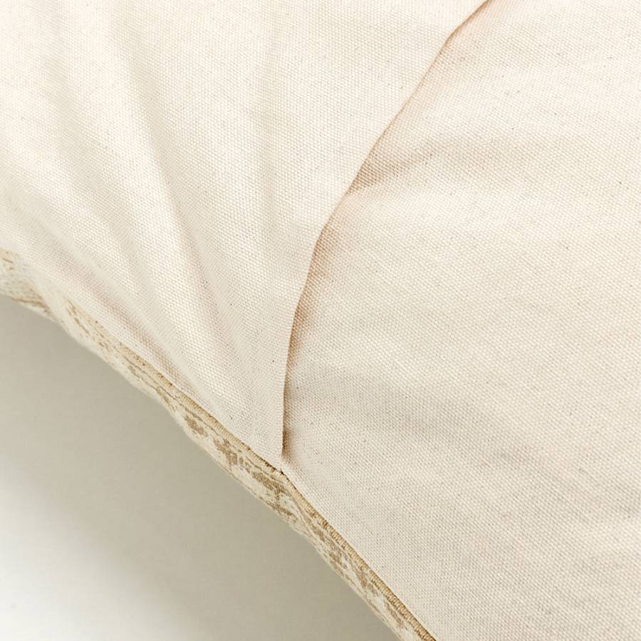 FLOW ΔΙΑΚΟΣΜΗΤΙΚΟ ΜΑΞΙΛΑΡΙ 60x60cm ΒΑΜΒΑΚΙ ΜΠΕΖ