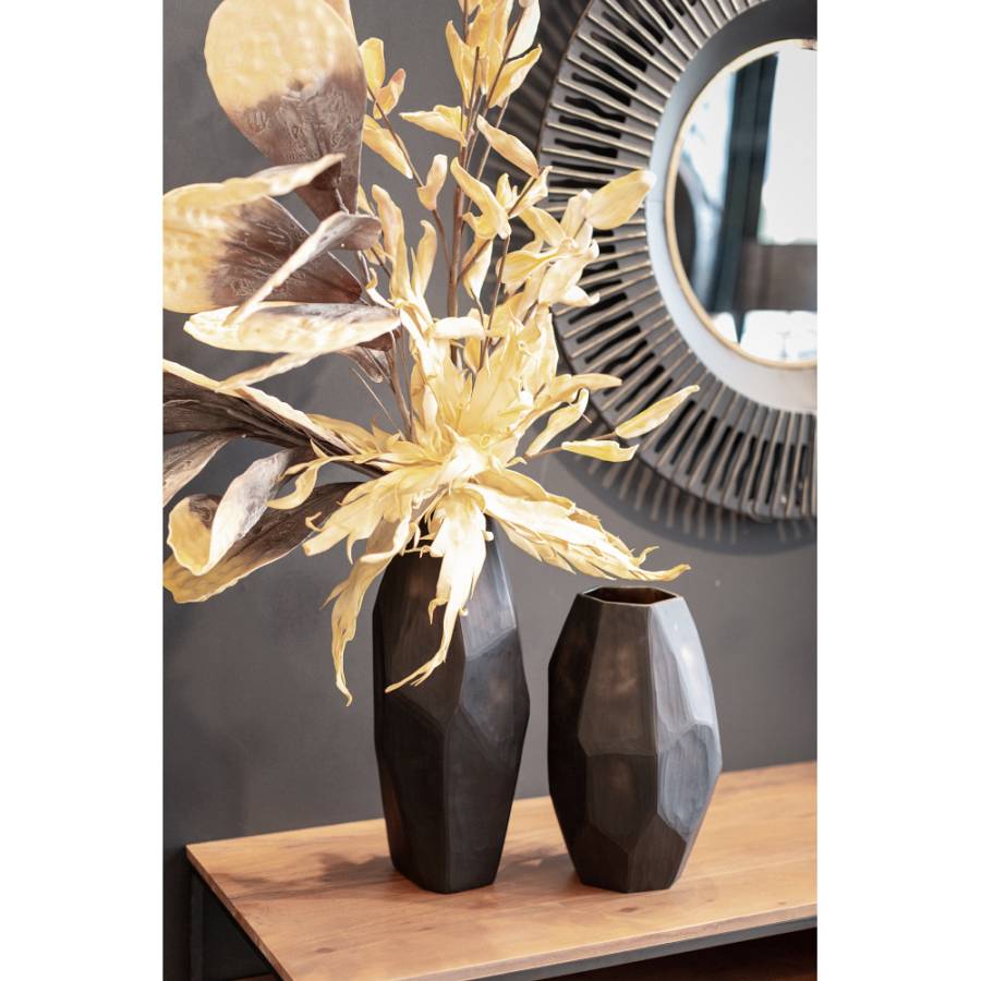 BARRY ΒΑΖΟ 19x19x45cm ΓΥΑΛΙ ΣΟΚΟΛΑ