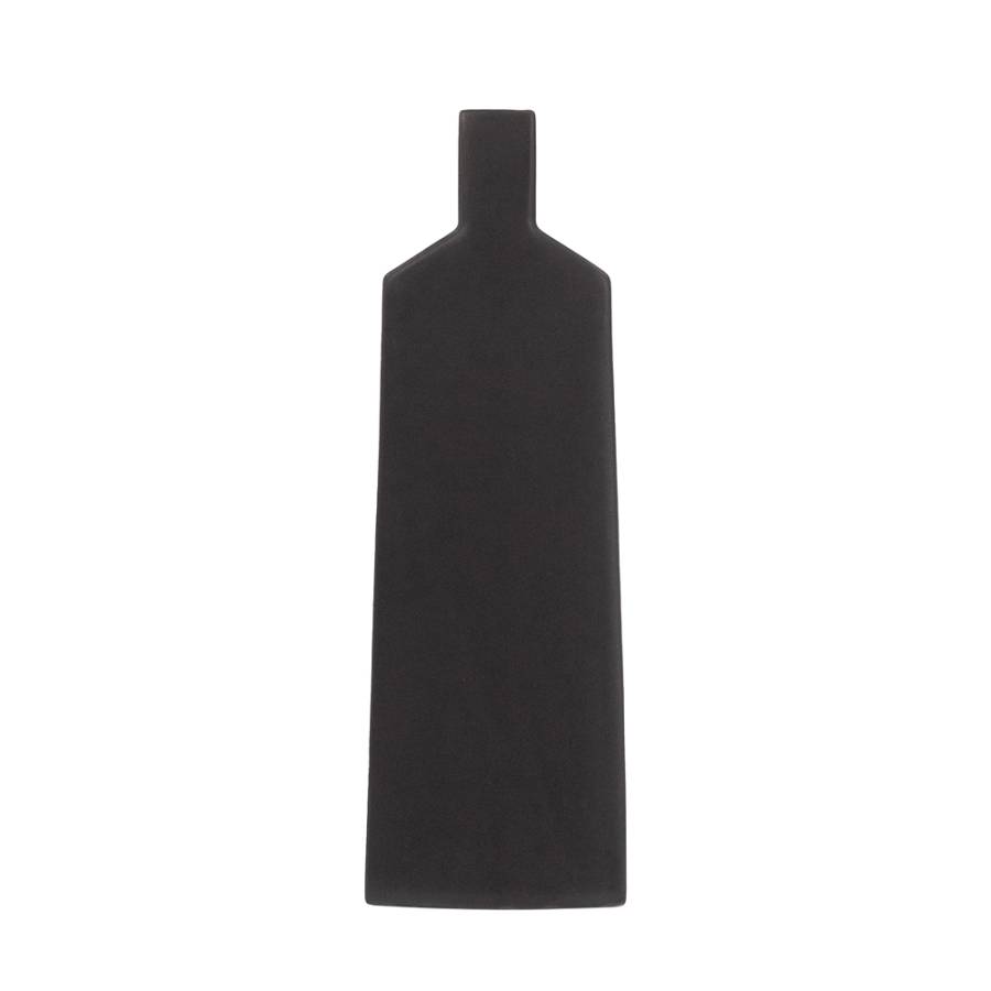 LUI ΒΑΖΟ 15x5x35cm ΚΕΡΑΜΙΚΟ ΑΝΘΡΑΚΙ ΜΑΤ