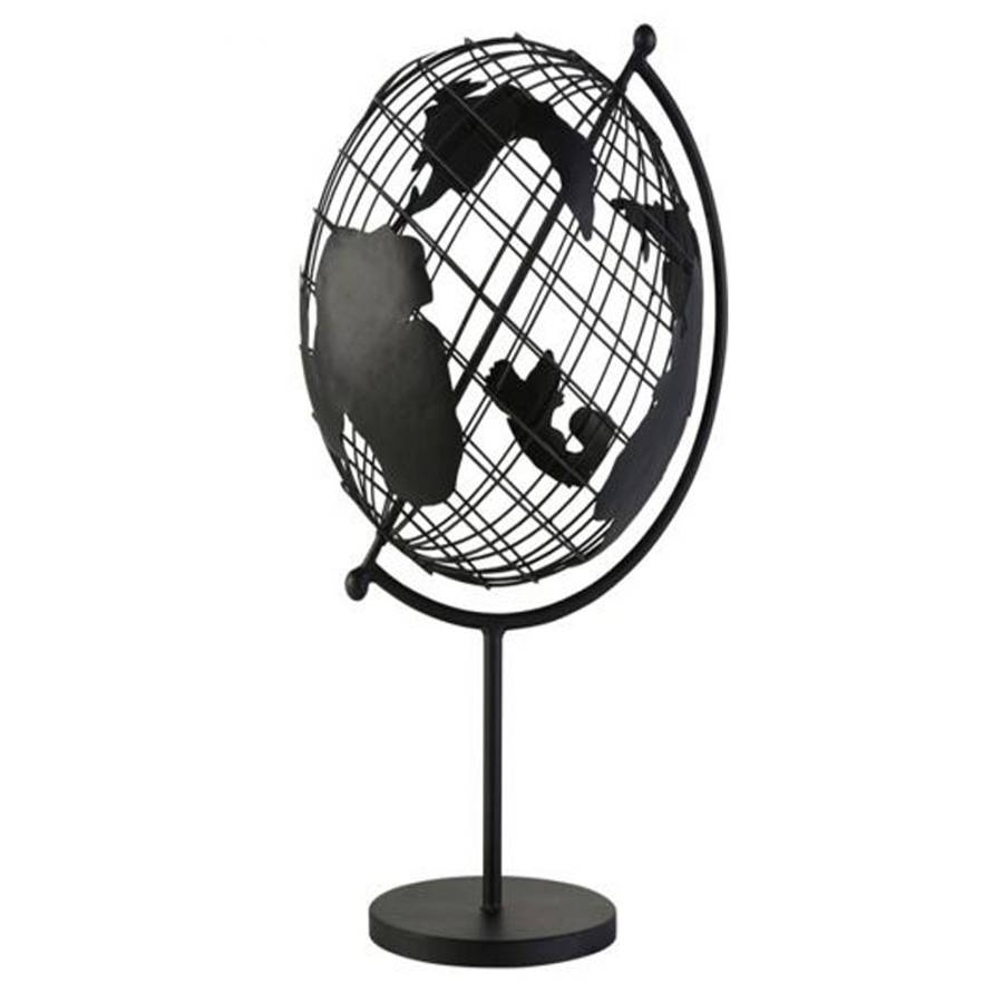 GLANCE ΔΙΑΚΟΣΜΗΤΙΚΟ ΥΔΡΟΓΕΙΟΣ 18x18x30cm ΜΕΤΑΛΛΟ ΜΑΥΡΟ