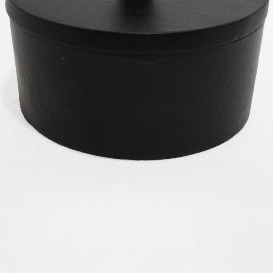 BOITE ΔΟΧΕΙΟ ΑΠΟΘΗΚΕΥΣΗΣ ΜΕ ΚΑΠΑΚΙ 14x14x10cm ΑΛΟΥΜΙΝΙΟ ΜΑΥΡΟ