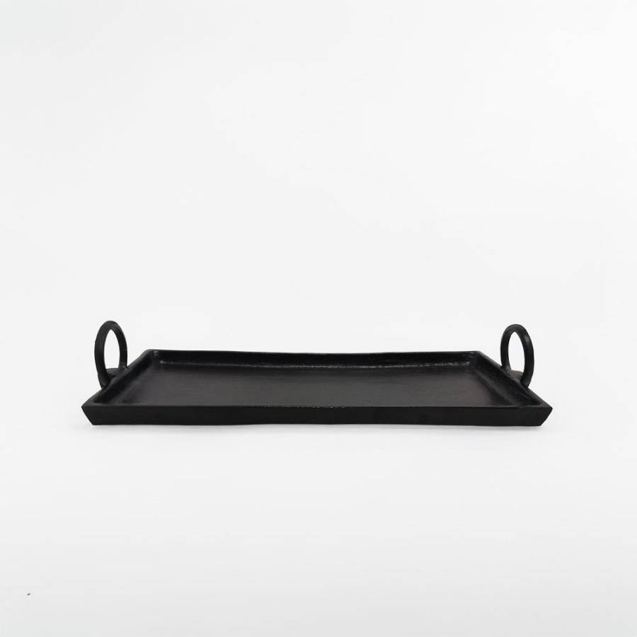 ANGOLO ΔΙΣΚΟΣ ΔΙΑΚΟΣΜΗΣΗΣ 50x19x3cm ΑΛΟΥΜΙΝΙΟ ΜΑΥΡΟ