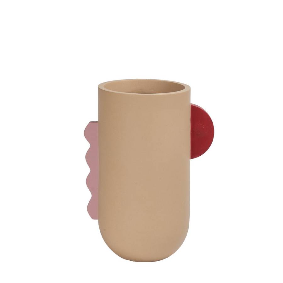 CROSBY ΒΑΖΟ 17x12x23cm POLYRESIN ΠΟΛΥΧΡΩΜΟ