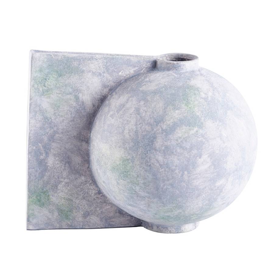 ALKISTIS ΒΑΖΟ 30x23x25cm ΚΕΡΑΜΙΚΟ ΓΚΡΙ