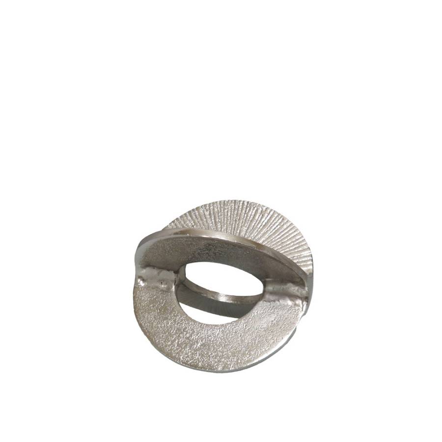 COBI ΔΙΑΚΟΣΜΗΤΙΚΟ ΚΟΜΠΟΣ 12x9x9cm ΑΛΟΥΜΙΝΙΟ ΑΣΗΜΙ