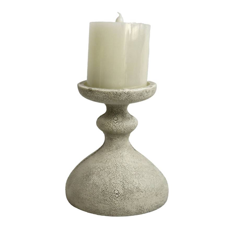 OMBRE.I ΔΙΑΚΟΣΜΗΤΙΚΟ ΚΗΡΟΠΗΓΙΟ 13.5x10.5x15.5cm POLYRESIN STONE GREY