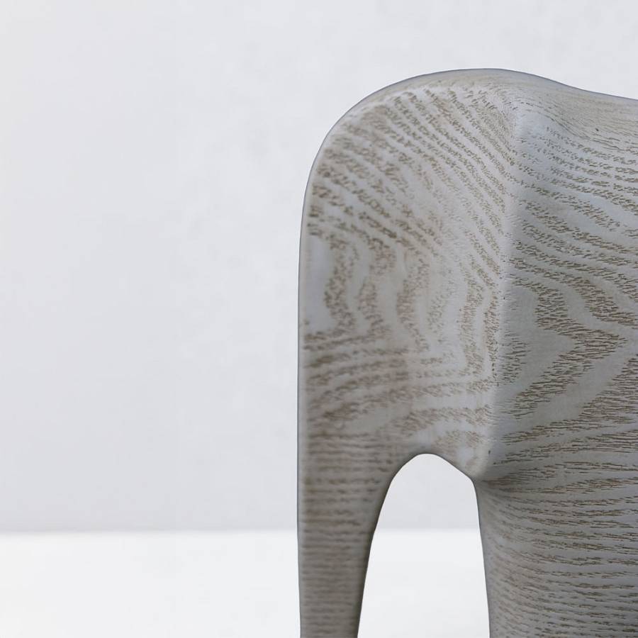 ZAMBIA.2 ΔΙΑΚΟΣΜΗΤΙΚΟ ΕΛΕΦΑΝΤΑΣ 16.5x9x18cm POLYRESIN ΜΠΕΖ