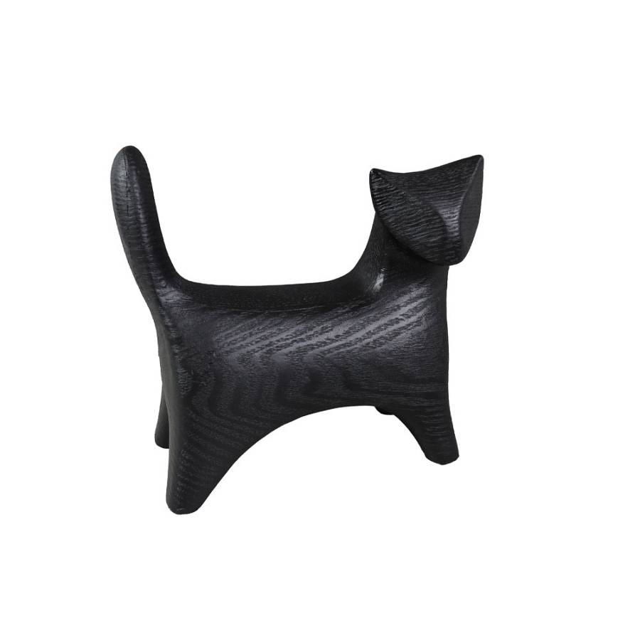 AGGUATO ΔΙΑΚΟΣΜΗΤΙΚΟ ΓΑΤΑ 17.5x8.5x17cm POLYRESIN ΜΑΥΡΟ