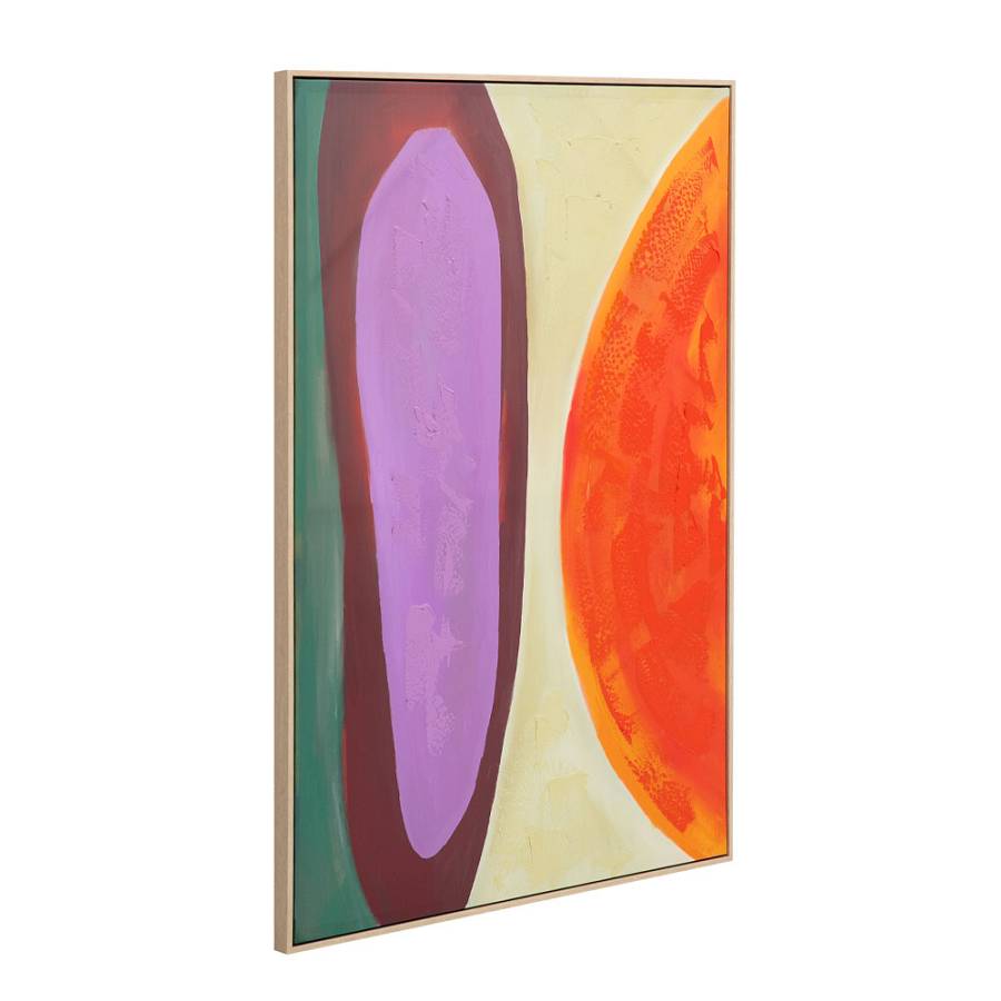 GEO DREAM A ΠΙΝΑΚΑΣ ΔΙΑΚΟΣΜΗΤΙΚΟΣ ΜΕ ΚΟΡΝΙΖΑ 80x120x4cm ΚΑΜΒΑΣ ΠΟΛΥΧΡΩΜΟ ΞΥΛΟ ΦΥΣΙΚΟ