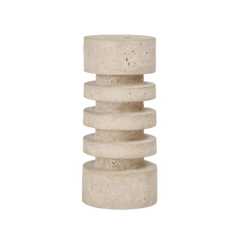 AXIS ΚΗΡΟΠΗΓΙΟ 9.1x9.1x21.2cm RESIN ΜΠΕΖ