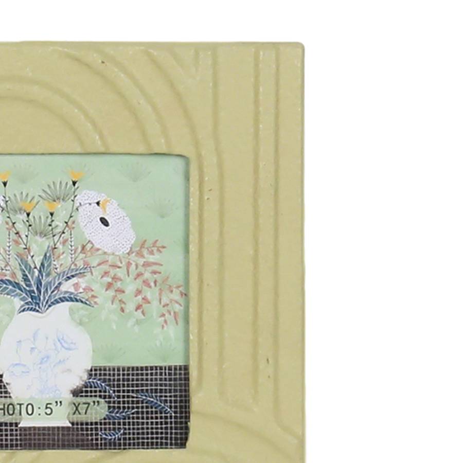 RAW ΚΟΡΝΙΖΑ 15.5x1.5x15.5cm MDF ΠΡΑΣΙΝΟ ΑΝΟΙΧΤΟ ΓΥΑΛΙ