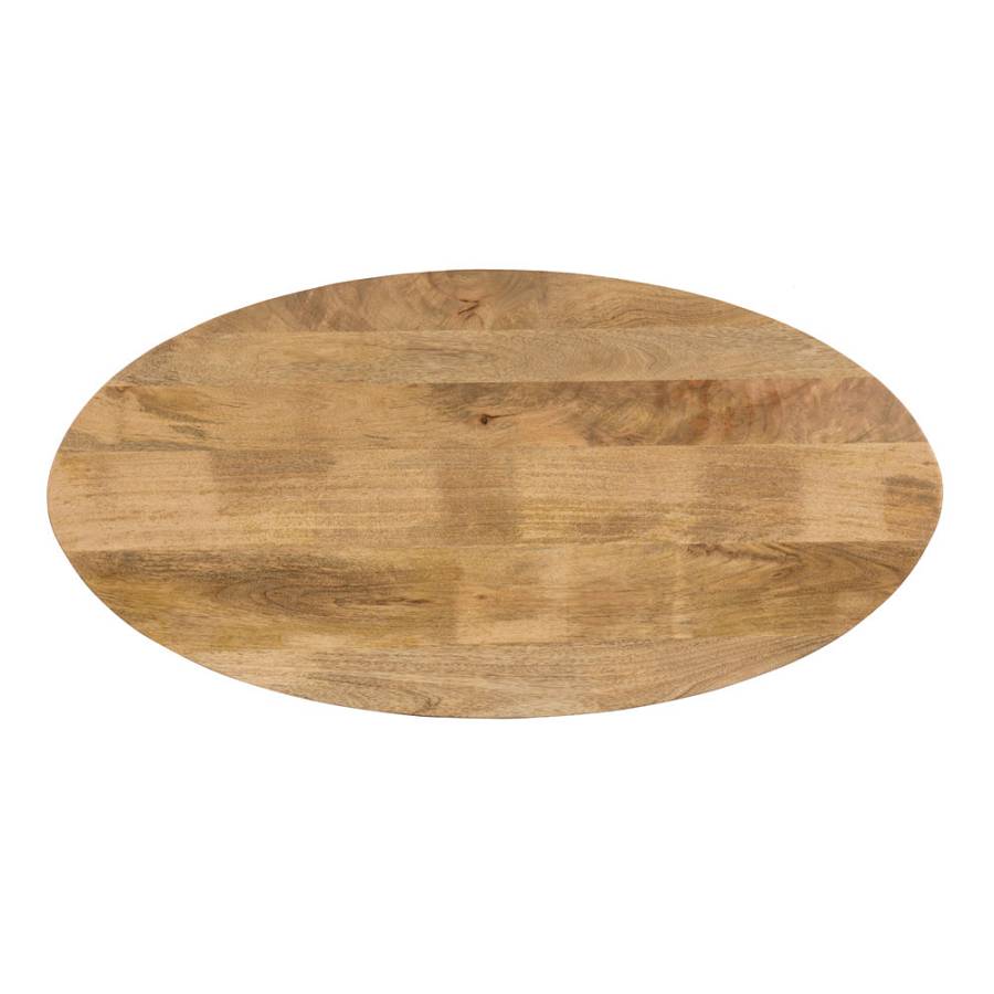SKORPIO COFFEE TABLE ΚΑΡΥΔΙ ΜΑΥΡΟ 120x60x45cm