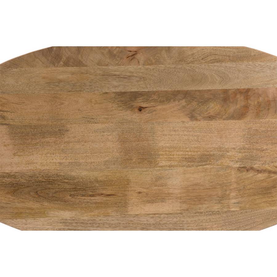 SKORPIO COFFEE TABLE ΚΑΡΥΔΙ ΜΑΥΡΟ 120x60x45cm