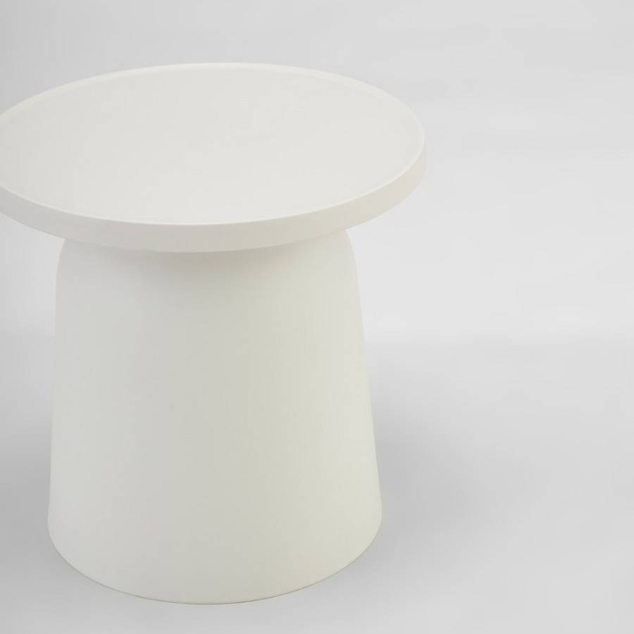 DOMI COFFEE TABLE OFF WHITE 47x47x46cm