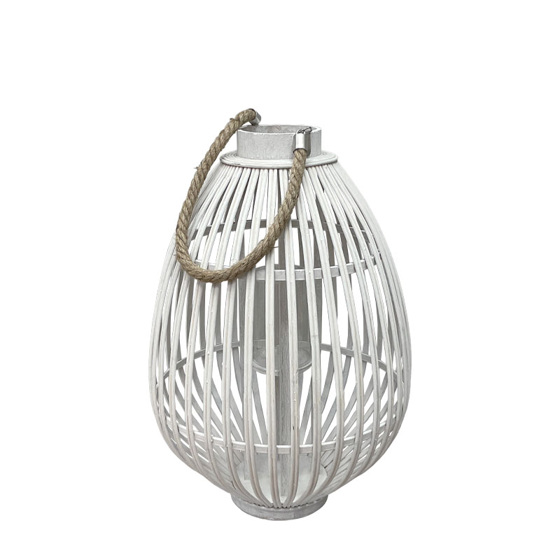 ΦΑΝΑΡΙ ΨΑΘΑΣ ΜΠΑΜΠΟΥ ΛΕΥΚΟ ΑΥΓΟ ΜΕ ΧΕΡΟΥΛΙ ΣΧΟΙΝΙ & ΓΥΑΛΙ ΚΕΡΙΟΥ - Φ33x49cm 6/KIB