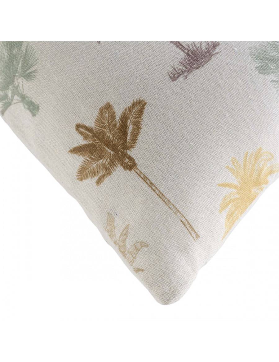 Μαξιλάρι  λευκό polycotton Palmelia 45x45cm